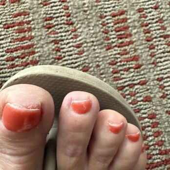 Beautiful Nails - Just ok pedicure - Nail Salons Near Me - Bangor, Maine