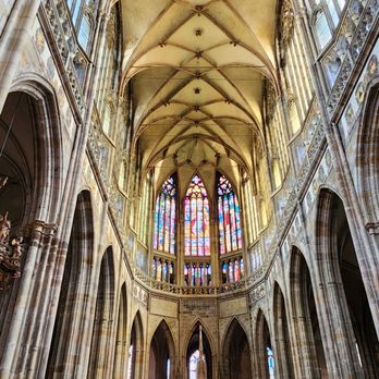 Pražský hrad - Inside St. Vitus Cathedral - Landmarks & Historical Buildings Near Me - Prague, Puerto Rico