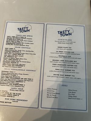 Menu photo 7 Tasty Town Birmingham, AL