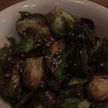 Tiger Den - Brussels sprouts, really good but could use a little bit more flavoring - Ramen Near Me - Houston, Texas Tiger Den - Brussels sprouts, really good but could use a little bit more flavoring - Ramen Near Me - Houston, Texas