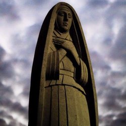 Haunted Santa Monica Ghost Tours - St. Monica statue