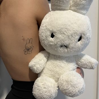 The Skull Serpent Dagger - Healed Miffy and Miffy - Tattoo Near Me
