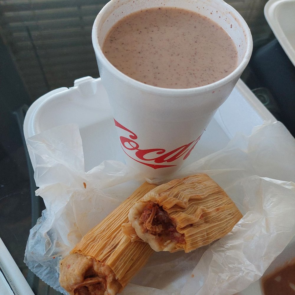 Don Danny's Authentic Fast Mexican Food - Tamales pork and champurrado - Salvadoran Near Me - Bethlehem, Georgia