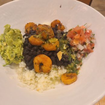 Rubio's Coastal Grill - California bowl with Cauliflower rice and shrimp - Mexican Near Me - Santee, California Rubio's Coastal Grill - California bowl with Cauliflower rice and shrimp - Mexican Near Me - Santee, California