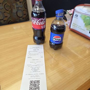 Siam Hibachi - Overly Expensive Sodas. The Coke Was $3.00 And The Mini Pepsi Was $2.50. A Bit Steep IMHO. - Steakhouses Near Me - Grove City, Ohio Siam Hibachi - Overly Expensive Sodas. The Coke Was $3.00 And The Mini Pepsi Was $2.50. A Bit Steep IMHO. - Steakhouses Near Me - Grove City, Ohio