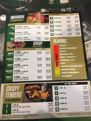 Menu photo 3 Wingstop North Babylon, NY
