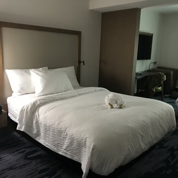 Fairfield by Marriott Inn & Suites Ontario Rancho Cucamonga - Queen suite view of second queen and sitting room (with sofa bed let out). - Hotels Near Me - Rancho Cucamonga, California