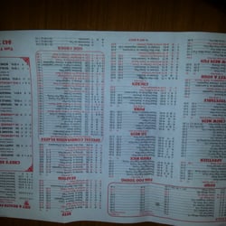 Yum Yum Express Chinese Restaurant - Part 2 of menu