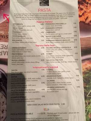 Menu photo 3 Vapiano London, XGL Menu photo 3 Vapiano London, XGL