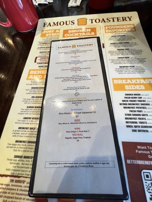 Menu photo 1 Famous Toastery Carolina Forest Myrtle Beach, SC Menu photo 1 Famous Toastery Carolina Forest Myrtle Beach, SC