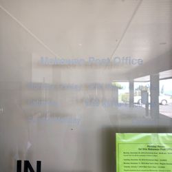 US Post Office - Hours... sat hours are posted wrong on yelp. They're only open for two hours from 9-11am.