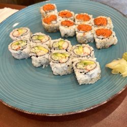 Xuan Fusion Sushi - California Roll and Spicy Tuna Roll