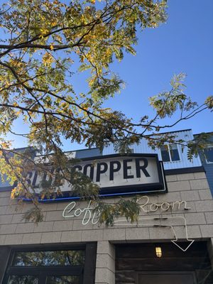 Blue Copper Coffee Room by null