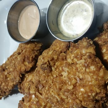 Union Social Eatery - Almond chicken strips - Gastropubs Near Me - Toronto, Ontario Union Social Eatery - Almond chicken strips - Gastropubs Near Me - Toronto, Ontario