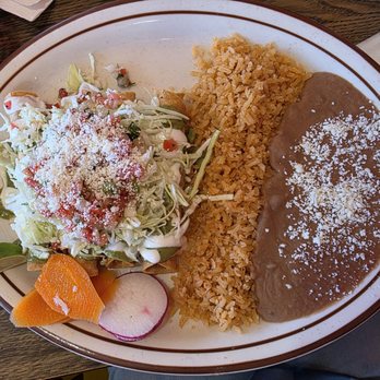Oaxaca Restaurant: Sabor Casero - Flautas Pollo (chicken) Combo - sour cream, guacamole, cabbage, pico de gallo, cotija cheese $13.00 - Mexican Near Me - Las Vegas, Nevada Oaxaca Restaurant: Sabor Casero - Flautas Pollo (chicken) Combo - sour cream, guacamole, cabbage, pico de gallo, cotija cheese $13.00 - Mexican Near Me - Las Vegas, Nevada