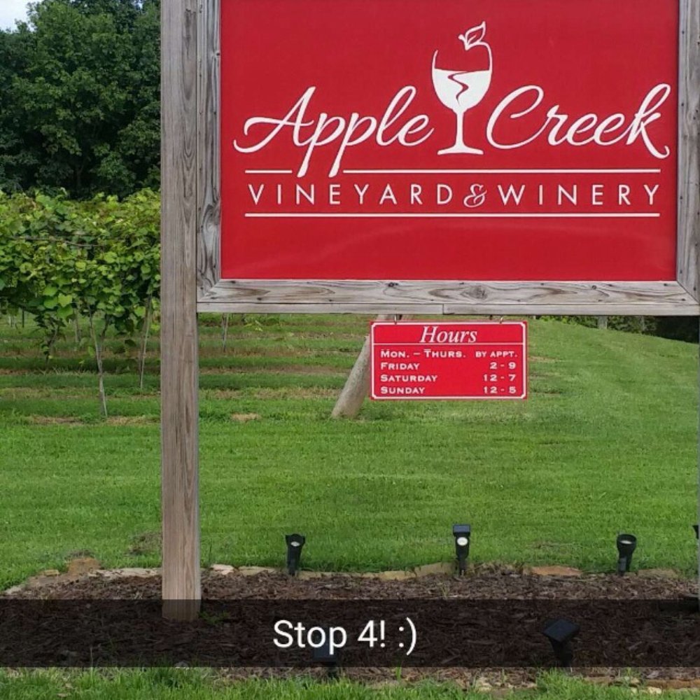 Apple Creek Vineyard & Winery - Stop 4 of 6! - Wineries Near Me - Friedheim, Missouri Apple Creek Vineyard & Winery - Stop 4 of 6! - Wineries Near Me - Friedheim, Missouri