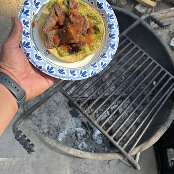 San Gorgonio Campground - Enjoying a plate of food after grilling over the pit - Campgrounds Near Me - Angelus Oaks, California San Gorgonio Campground - Enjoying a plate of food after grilling over the pit - Campgrounds Near Me - Angelus Oaks, California