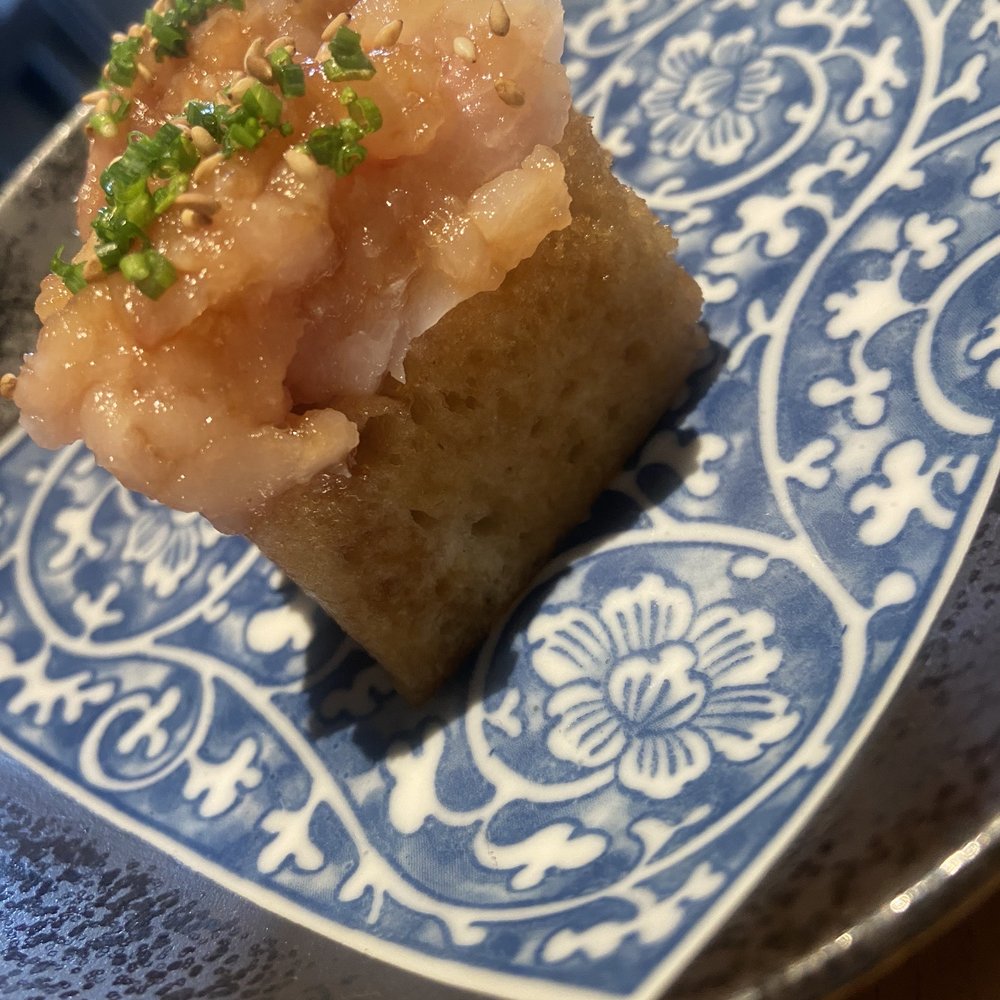 Koji - Hamachi toast - Sushi Bars Near Me - Omaha, Nebraska
