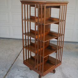 Staebel Antiques - Danner Revolving Bookcase