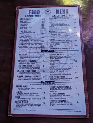 Menu photo 2 Cool Beans Bar & Grill Denton, TX