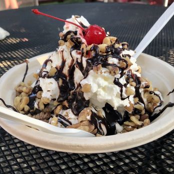 Emack & Bolio's Ice Cream - A model hot fudge sundae! - Ice Cream & Frozen Yogurt Near Me - Albany, New York Emack & Bolio's Ice Cream - A model hot fudge sundae! - Ice Cream & Frozen Yogurt Near Me - Albany, New York