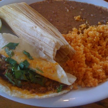 La Tarasca - Tamale and adobado taco - Mexican Near Me - Centralia, Washington