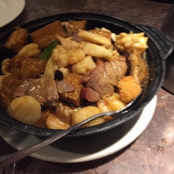 Yu's Mandarin - Eight treasure tofu pot. So good with fresh seafood! - Chinese Near Me - Schaumburg, Illinois