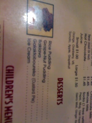 Menu photo 5 The Arlington Restaurant & Diner Arlington, MA