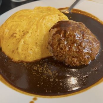 Red Rock - Omu-curry and rice with Hamburg steak - Japanese Near Me - Arcadia, California