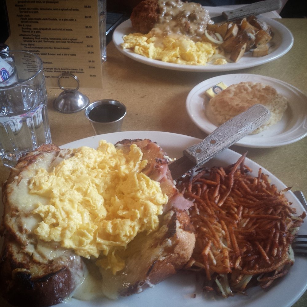 Gravy - Their Monte Cristo with scrambled eggs and hashbrowns. Super amazing - American Near Me - Portland, Oregon Gravy - Their Monte Cristo with scrambled eggs and hashbrowns. Super amazing - American Near Me - Portland, Oregon