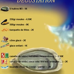 La Gigas - carte des menus