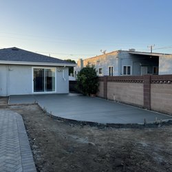 King of Kings Concrete - New Slab in Backyard