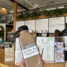 Chai protein smoothie
