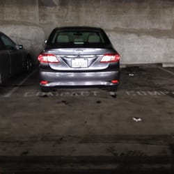 Amador Parking Facility - One of the compact car who got a ticket.