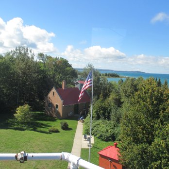 Grand Traverse Lighthouse - there is a museum beside the lighthouse - Landmarks & Historical Buildings Near Me - Northport, Michigan Grand Traverse Lighthouse - there is a museum beside the lighthouse - Landmarks & Historical Buildings Near Me - Northport, Michigan