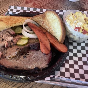 The Thumb - 3 meat plate - Barbeque Near Me - Scottsdale, Arizona The Thumb - 3 meat plate - Barbeque Near Me - Scottsdale, Arizona