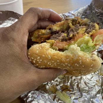 Five Guys - Little Bacon Cheeseburger - Burgers Near Me - Atlanta, Georgia Five Guys - Little Bacon Cheeseburger - Burgers Near Me - Atlanta, Georgia