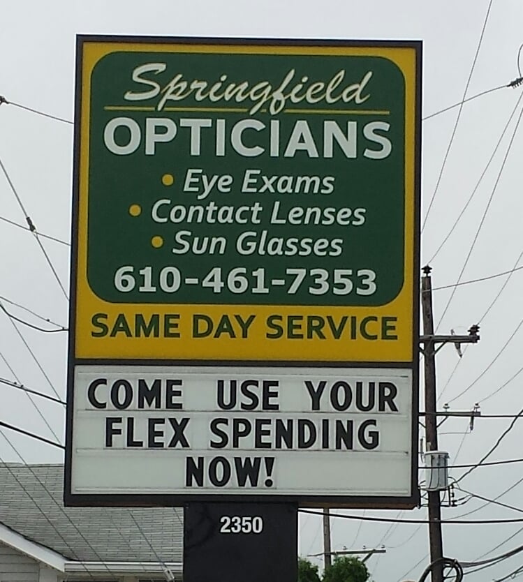 SPRINGFIELD OPTICIANS Updated August 2024 18 Reviews 2350 Macdade Blvd, Holmes