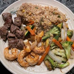 Wasabi - Steak and shrimp combo