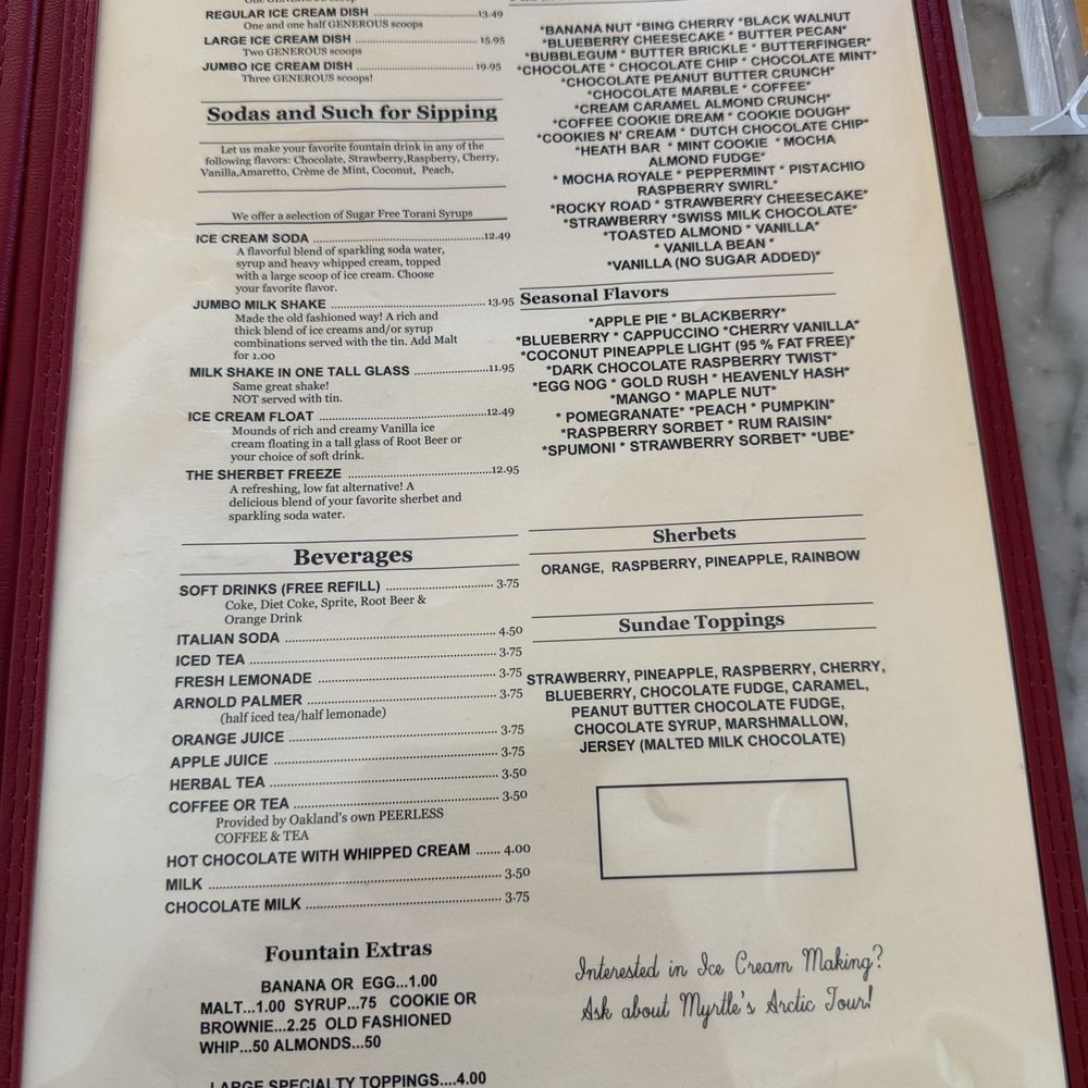 Fentons Creamery - Menu - Ice Cream & Frozen Yogurt Near Me - Oakland, California Fentons Creamery - Menu - Ice Cream & Frozen Yogurt Near Me - Oakland, California