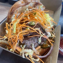 Monkey King Brewing - Monkey King burger