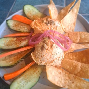 Sotol Modern Cocktail Kitchen - Rooftop Pepita Hummus--delish! - Cocktail Bars Near Me - Gilbert, Arizona