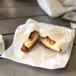 Al Cappuccino Coffee House - Ham and Cheese Egg Croissant