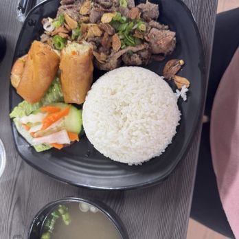 Pho Nha - Grilled pork shrimp egg roll rice plate - Vietnamese Near Me - Hollister, California