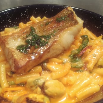 Tramezzini - Smoked cod , mussel and red pepper macaroni - Mediterranean Near Me - Ventnor, IOW