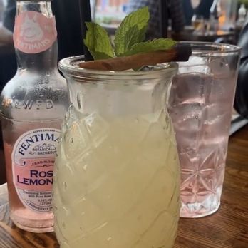 Bacari GDL - pineapple express and rose lemonade. fantastic! - Mediterranean Near Me - Glendale, California
