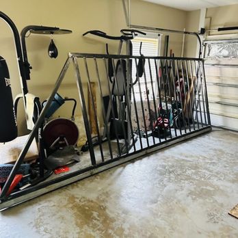 Northshore Custom Welding - Custom cantilever wrought iron design - Metal Fabricators Near Me - Bush, Louisiana Northshore Custom Welding - Custom cantilever wrought iron design - Metal Fabricators Near Me - Bush, Louisiana