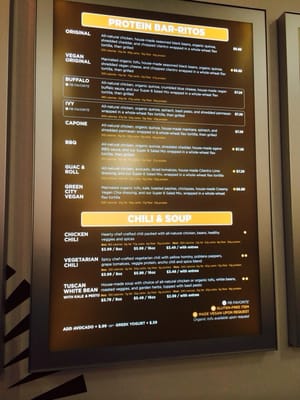 Menu photo 8 Protein Bar & Kitchen Chicago, IL
