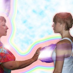 Sue Hidalgo - sending aura energies