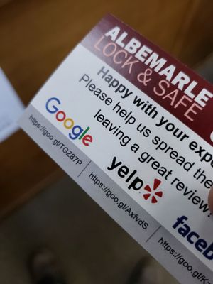 Albemarle Lock & Safe by null